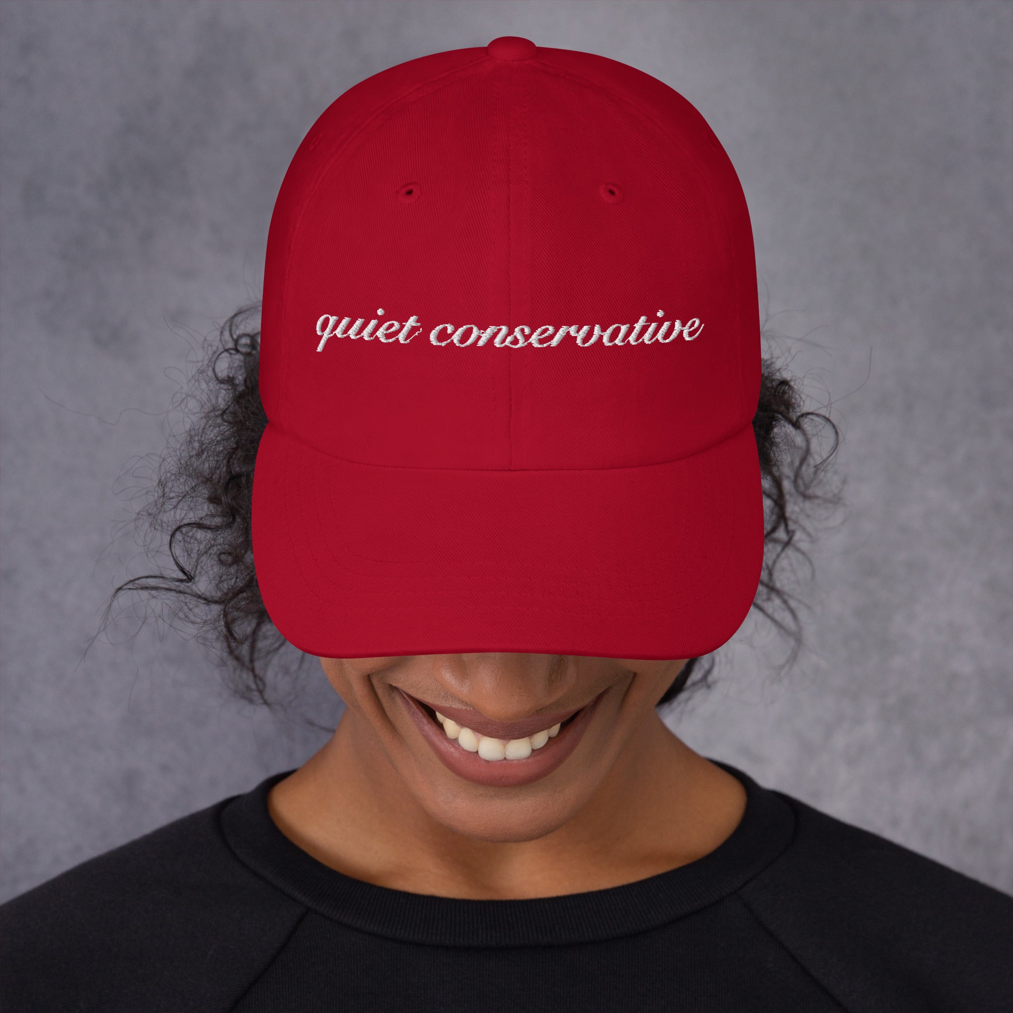 Quiet Conservative Dad Cap