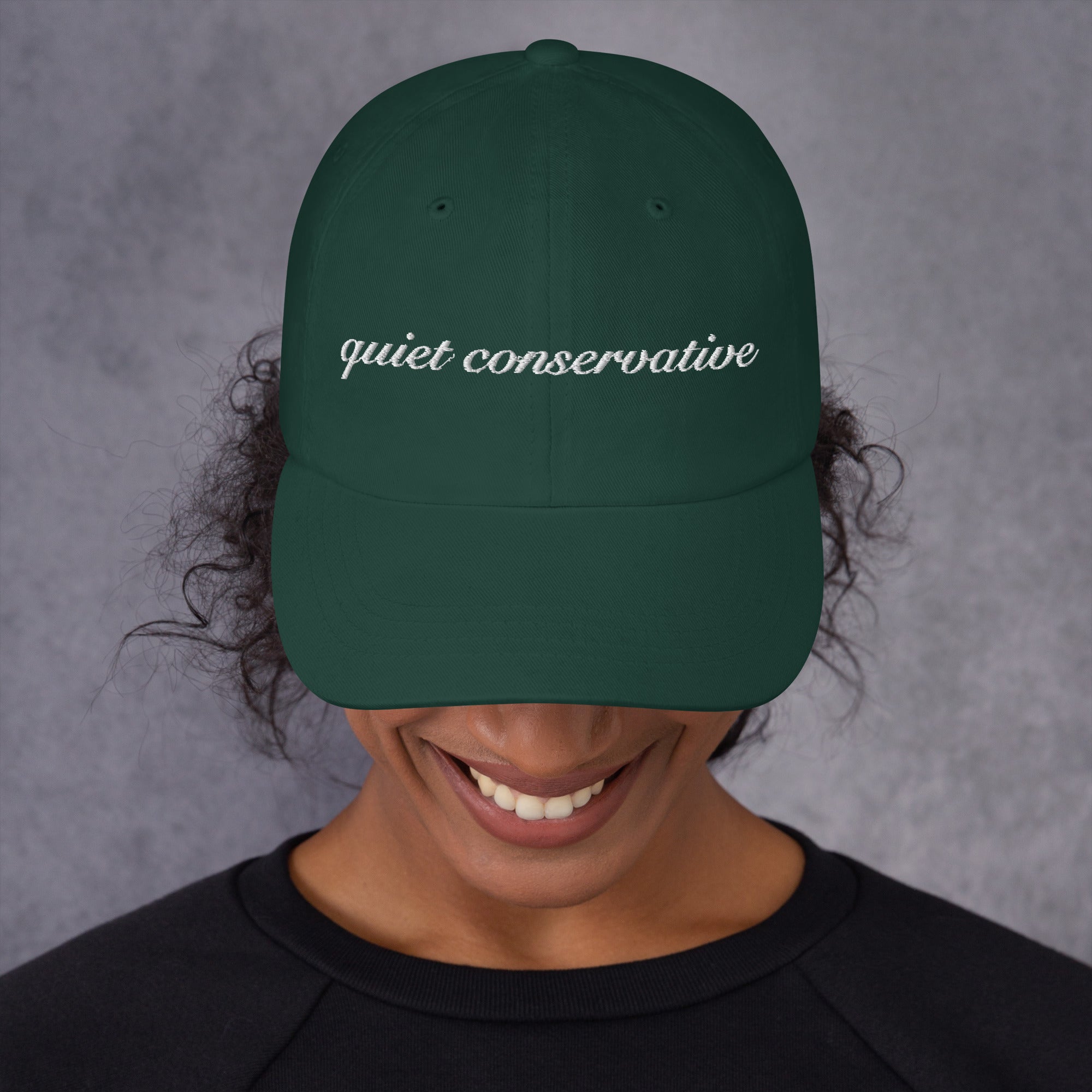 Quiet Conservative Dad Cap