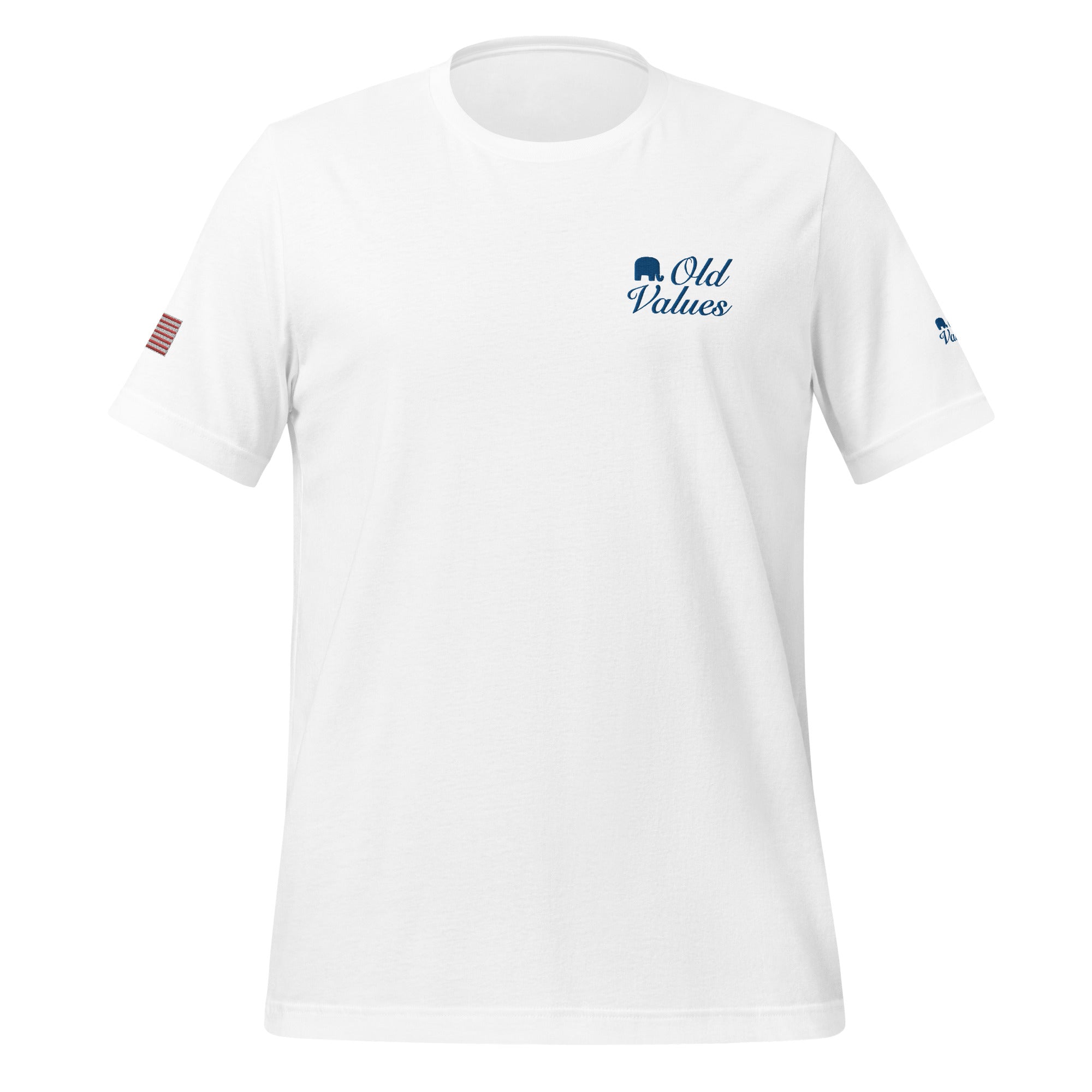 Old Values Tee (Red / White)